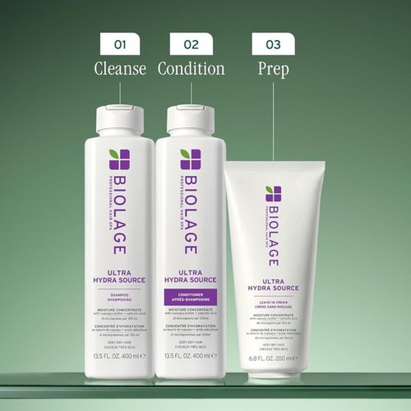 Biolage Ultra Hydra Source Shampoo - Deep Moisture & Conditioning for Thick, Very Dry Hair