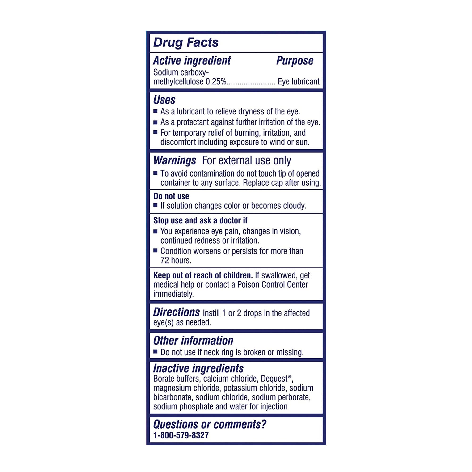 TheraTears Dry Eye Therapy Lubricating Eye Drops for Dry Eyes, 1 Fl Oz Twin Pack, (2 x 30mL Bottles)