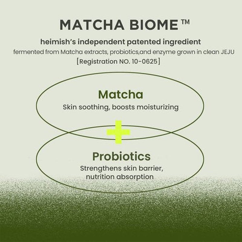 HEIMISH Matcha Biome Oil-free Calming Gel Moisturizer - Moisturizing, Cooling, Soothing, Low Irritating, Non-sticky formula with Matcha, Probiotics, for Oily & Acne-prone Skin, pH 5.5, 3.4fl.oz/100ml