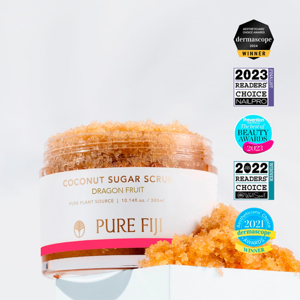 Pure Fiji Coconut Sugar Body Scrub, Coconut (10.14oz/300ml)