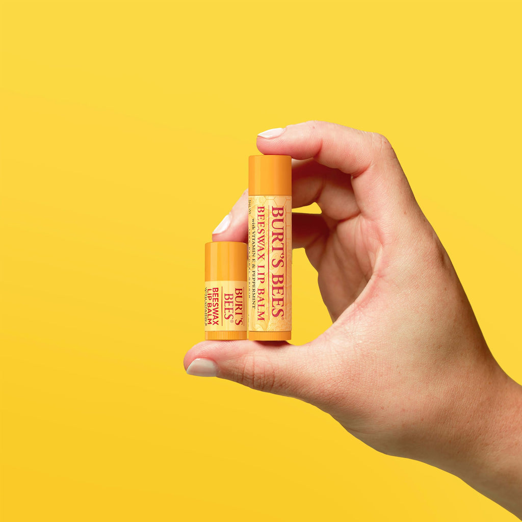Burt's Bees A Lil Batty Halloween Minis Hibiscus, Red Dahlia and Rose Tinted Lip Balm Gift Set, 100% Natural Origin Lip Care, 3 Tubes, 0.049 Oz. (Package May Vary)