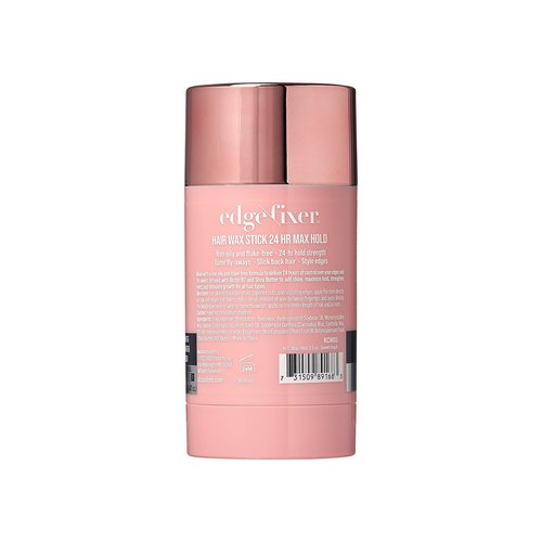 KISS COLORS & CARE Hair Wax Stick, 2.47 OZ (Sweet Peach) - Effortless Edge Styling, 24 Hour Hold, Non-Oily, Flake-Free, Biotin B7 & Shea Butter, Sleek Results, Tames Flyaways, Promotes Hair Growth