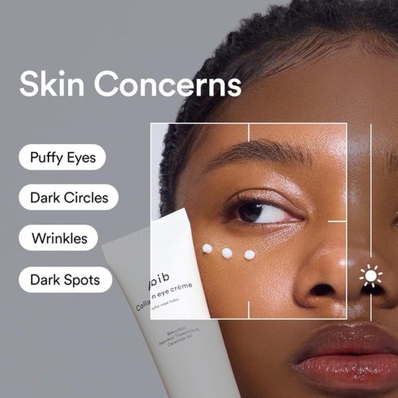 Abib Collagen Eye Cream - Jericho Rose Tube for Dark Circles & Puffiness Relief