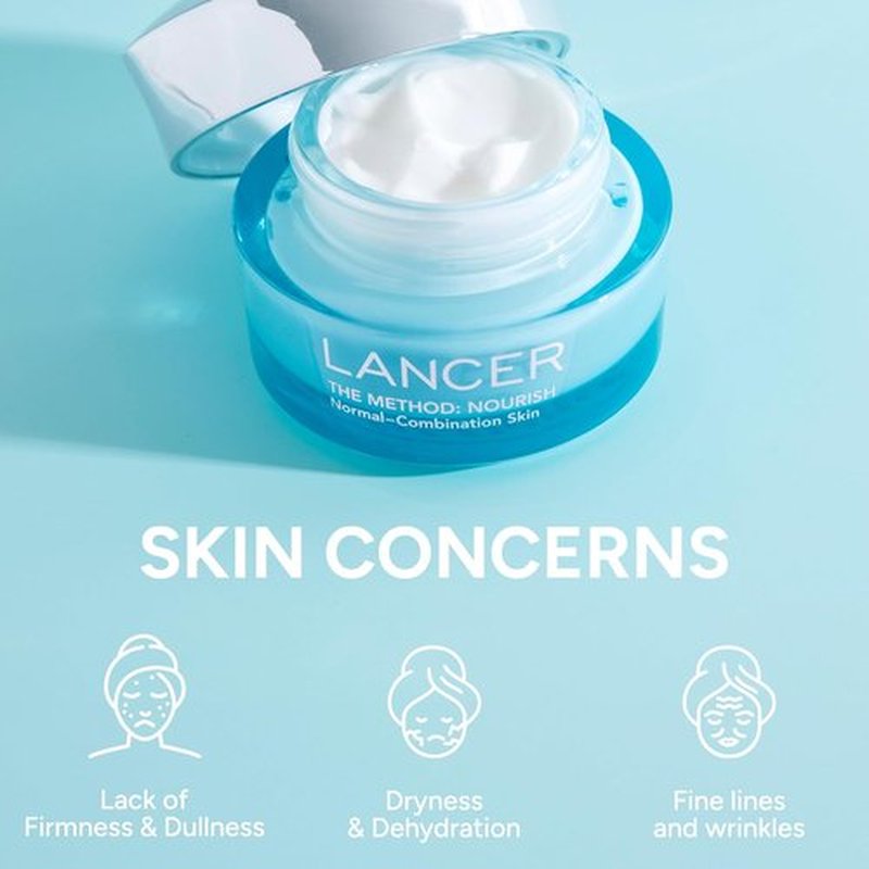 Lancer Skincare The Method - Nourishing Anti-Aging Moisturizer with Hyaluronic Acid | For Normal/Combination Skin
