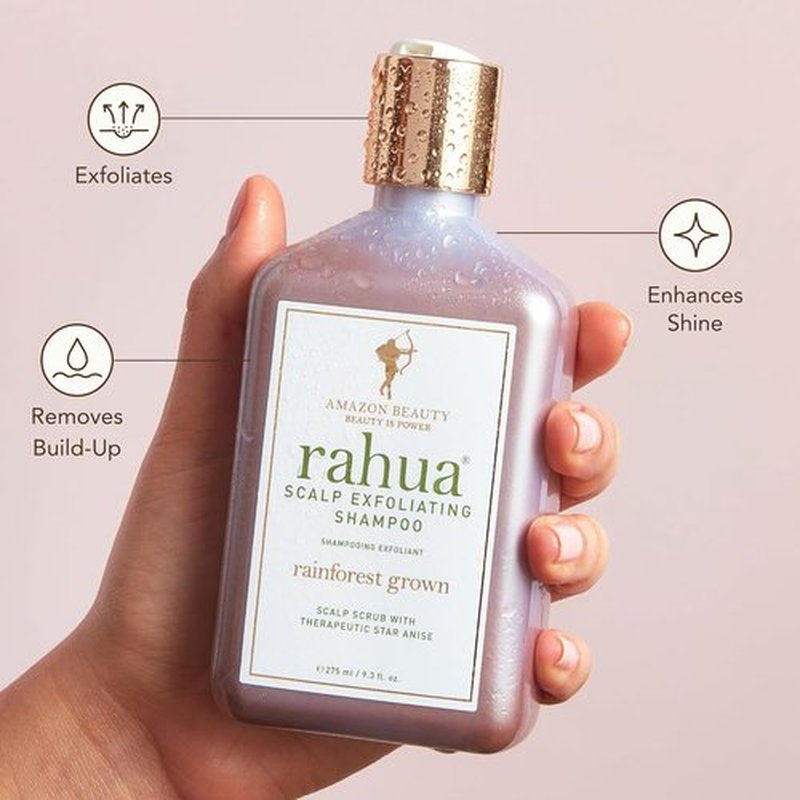 Rahua Scalp Exfoliating Shampoo - Vegan Botanical Formula with Star Anise & Organic Mango | 9.3 Fl Oz