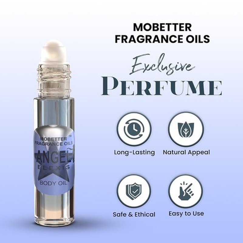 MOBETTER Fragrance Oils - Angel Elexis Perfume Body Oil for Women | Long-Lasting Scent