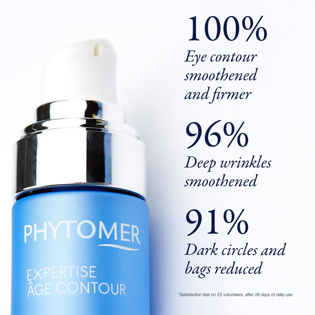 Phytomer Expertise Age Contour Intense Youth Eye Cream | Anti-aging Formula for Visibly Younger Skin | High Performance Soothing Eye Firming Cream | Reduce Fine Lines and Wrinkles | 15ml