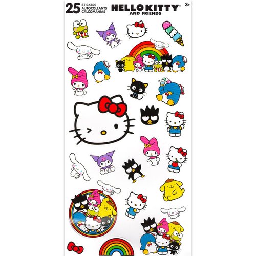 The Creme Shop x Hello Kitty Hand Lotion Pack - Bundle with 1.69 Oz The Creme Shop x Hello Kitty Lotion Scent Strawberry Peach Plus Stickers | Hello Kitty Lotion Set