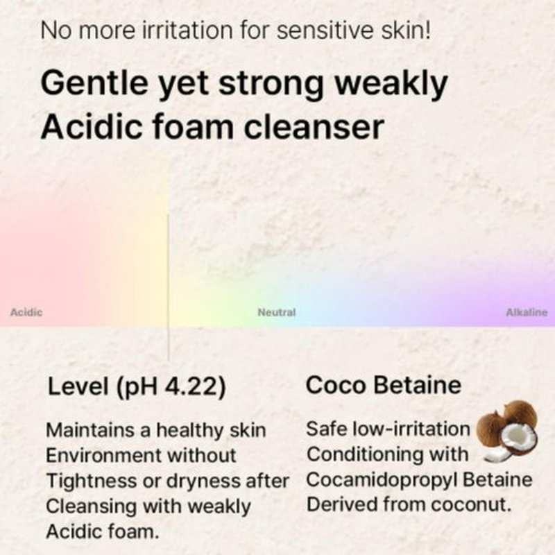 BONAJOUR] Ginger Aqua Relief Foam Cleanser - Acne relief, gentle exfoliation, pore tightening, and skin soothing for sensitive skin