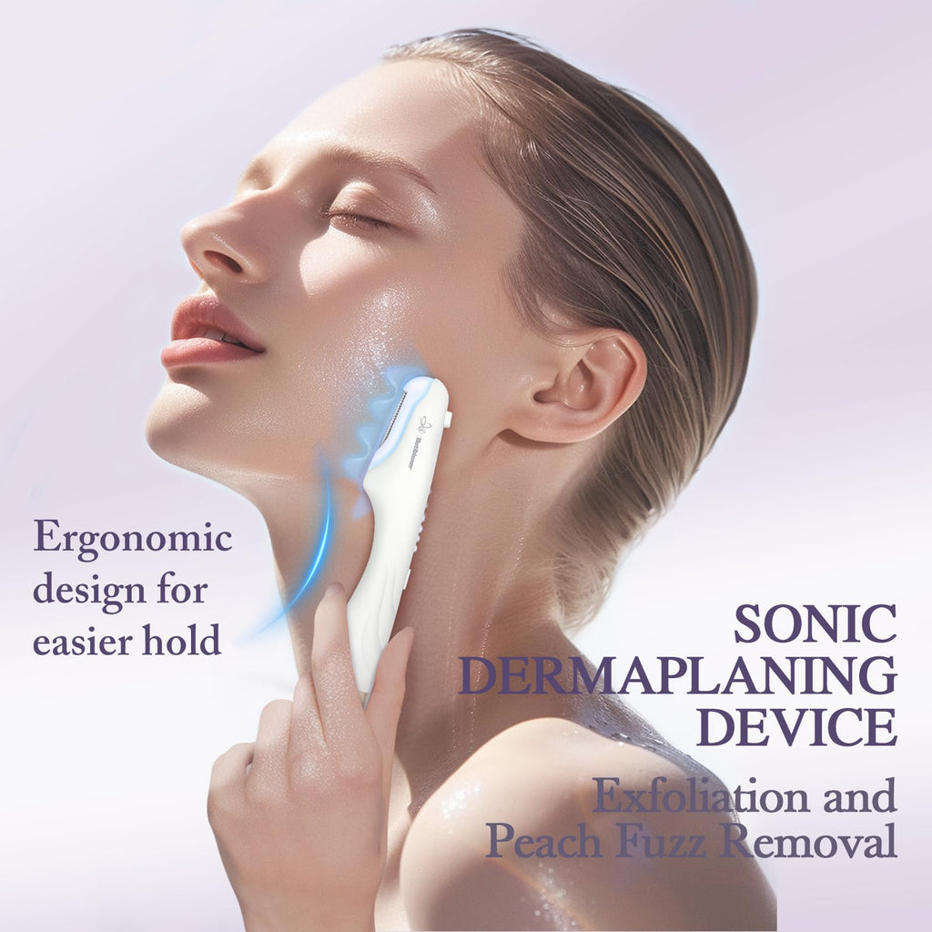 Butiblener Sonic Dermaplane razor for Women Face Blades