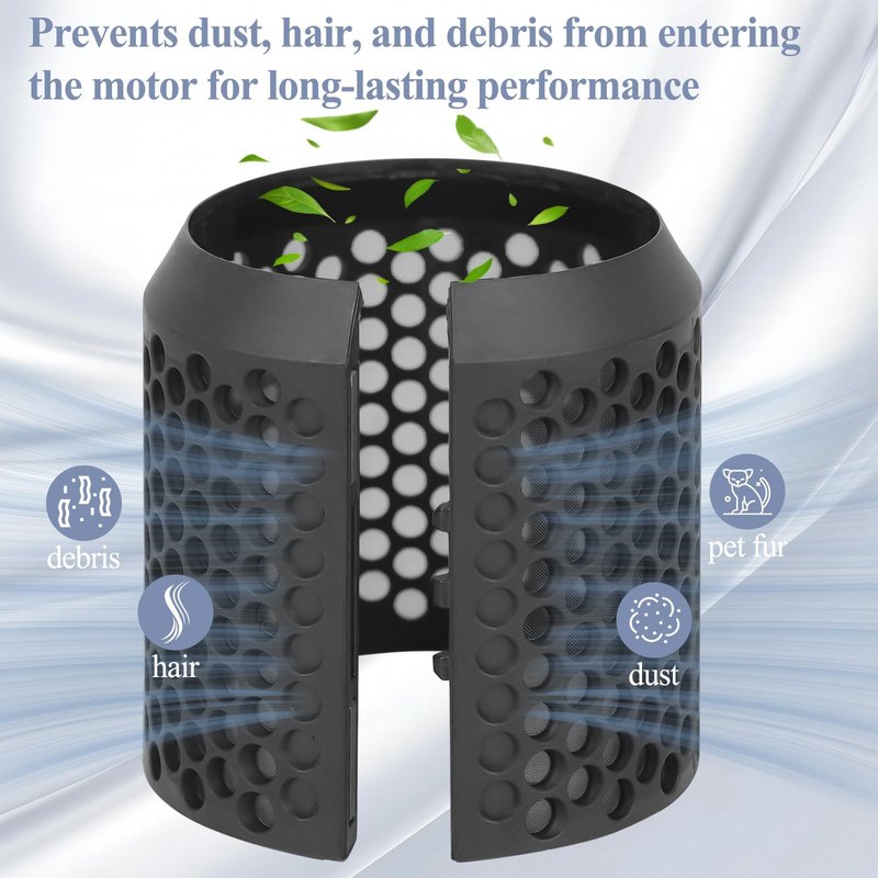 ZEPHBLOW Filter Cage Cover for Dyson Airwrap, Outer Filter Cover Attachment Replacement Compatible with Airwrap Attachment Strainer Replacement for No.969758-05