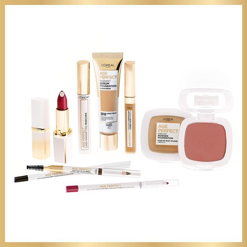 L’Oréal Paris Age Perfect Luminous Hydrating Lipstick + Nourishing Serum, Rich Chestnut, 0.13 oz.