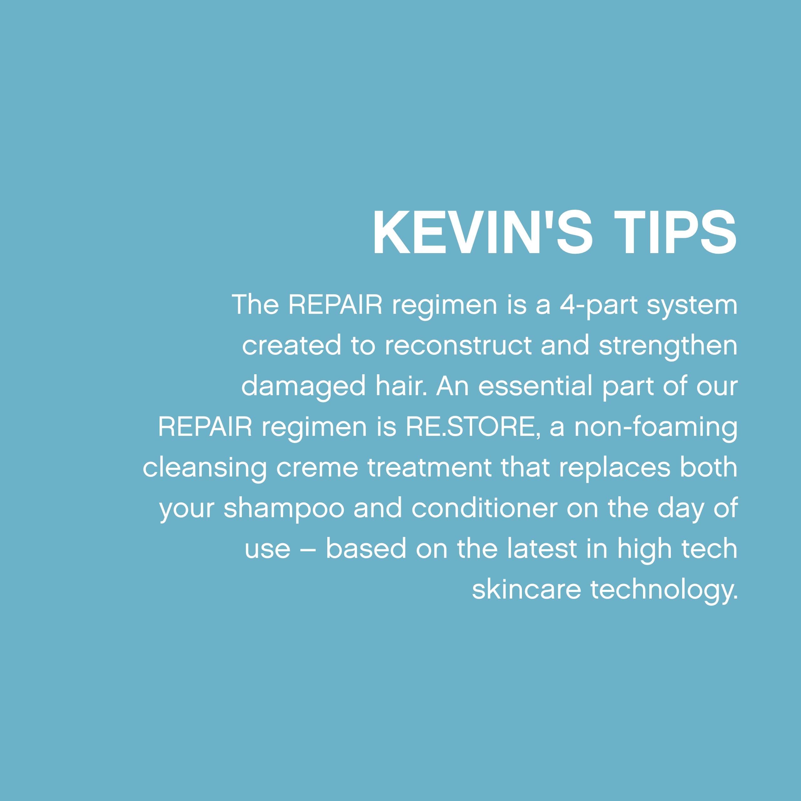 KEVIN.MURPHY RE.STORE - Cleansing Treatment - for Dry - Damaged and Overprocessed Hair - Strand Repair - with Amino Acids and Fruit Enzymes - Sulphate Free - 200 Ml / 6.7 Fl Oz