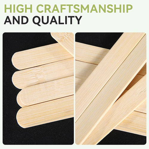 100 Pcs 4.5 inch Craft Sticks for Ice Cream Sticks,Popsicle,Craft Sticks, Treat Sticks,Ice Pop Sticks,DIY Crafts