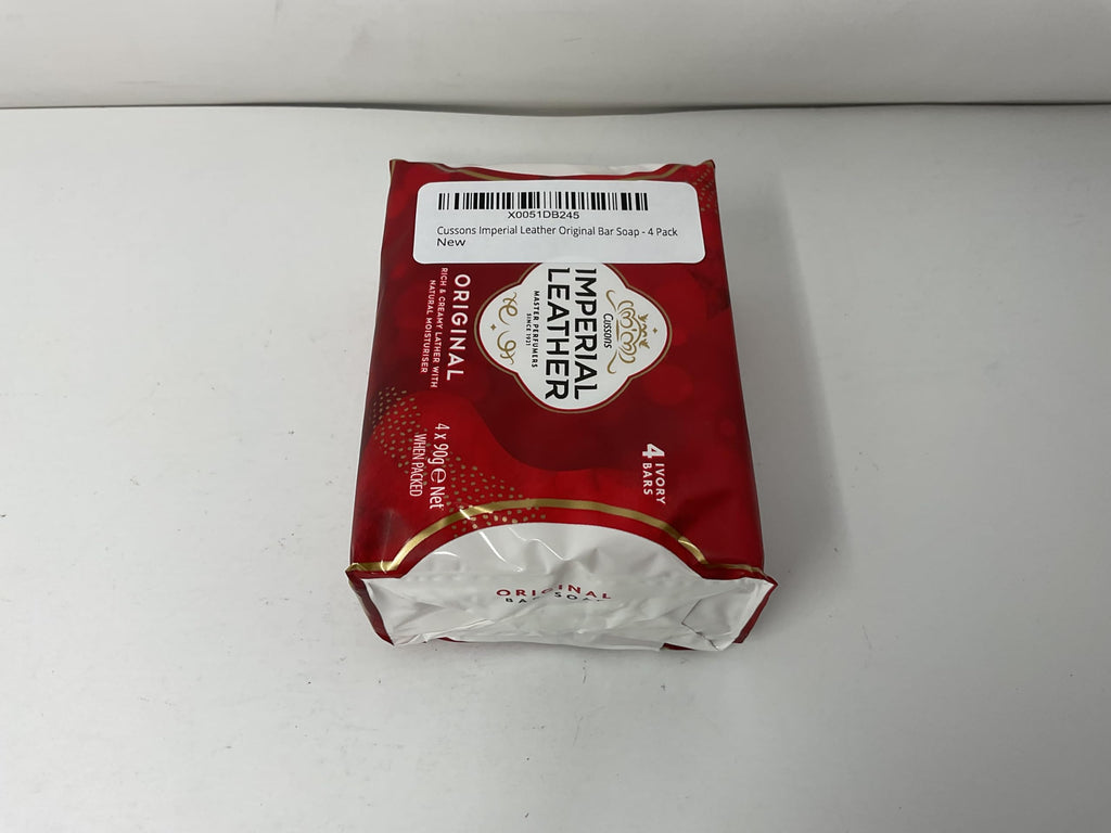 Cussons Imperial Leather Original Bar Soap - 4 Pack