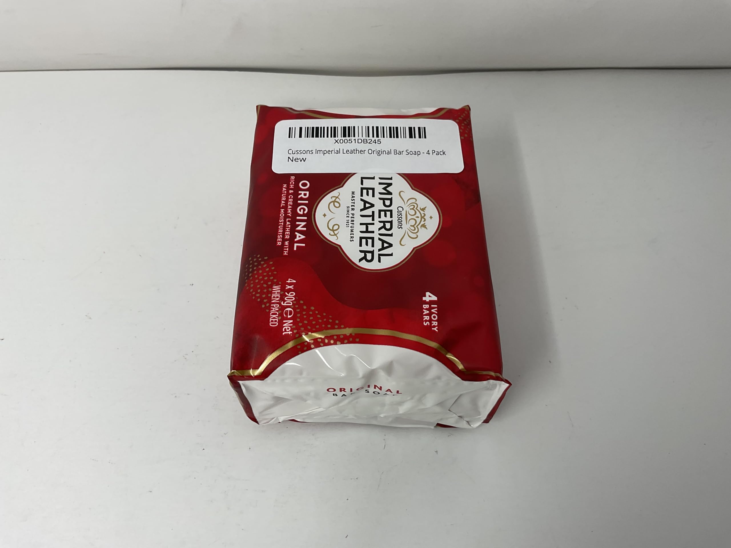 Cussons Imperial Leather Original Bar Soap - 4 Pack