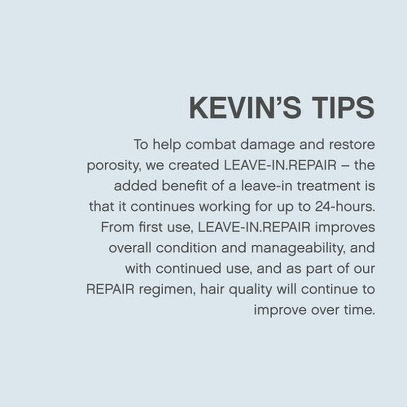 KEVIN.MURPHY LEAVE-IN.REPAIR - Keratin Treatment - For All Types - Damaged Hair Repair - Heat Protectant for Hair - Cruelty Free Hair Care - 200 mL / 6.7 fl oz (Pack of 2)