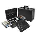 FAHKNS Barber Case, Profesional Barber Travel Case, Barber Box for Clippers and Supplies, Hair Scissors Trimmer Organizer