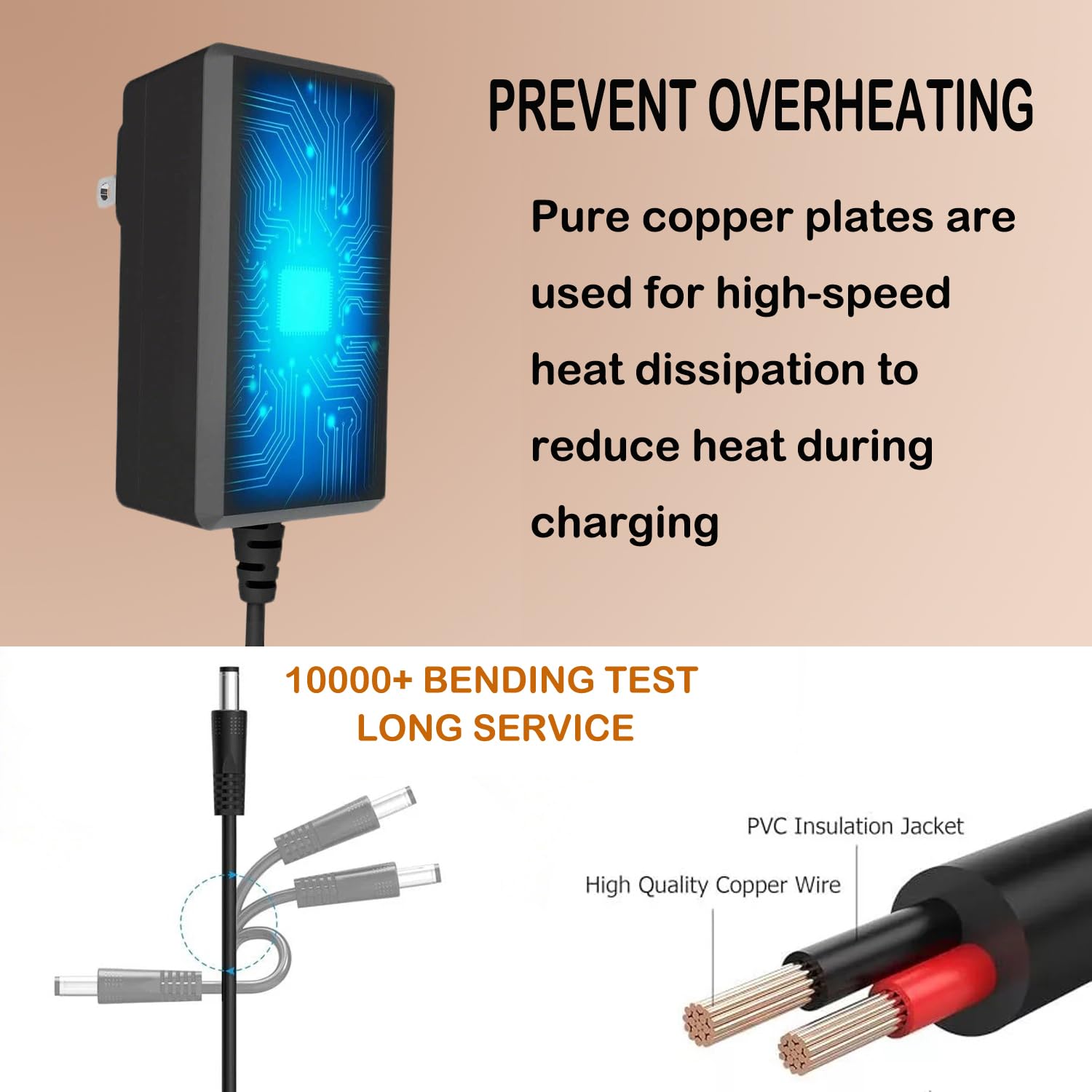 Metasources 24V 1.5A AC/DC Adapter Compatible with AeroGarden Bounty Basic 100911-BLK 100911BLK 30W Indoor Aero Garden Hydroponic Herb LED Grow Light Power Supply