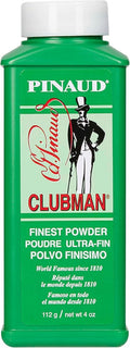Clubman Pinaud Finest Powder - Skin Soothing Formula | White, 4 oz for All-Day Freshness