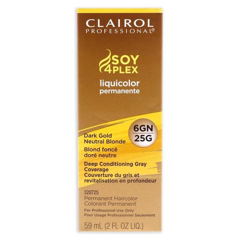 Clairol Professional Permanent Liquicolor - Medium to Dark Blonde Hair Color | 100% Gray Coverage