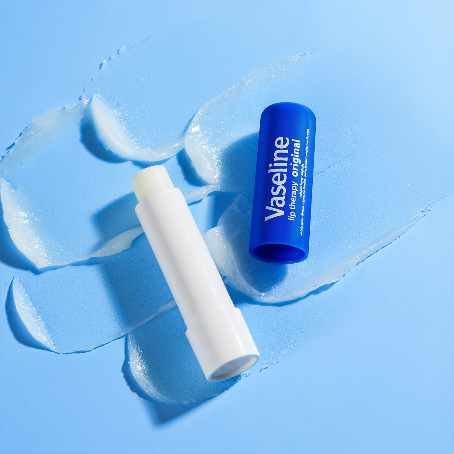 Vaseline Lip Therapy Original 12-Pack – Lip Moisturizer for Dry, Cracked Lips, 0.16 Oz Ea
