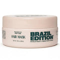 BRAZIL EDITION Restorative Peptide Hair Mask – Deep Repair in 2 Minutes, Hydration & Shine, Murumuru & Babassu Butters, Hyaluronic Acid, Strengthens & Smooths Damaged Hair (7 oz)
