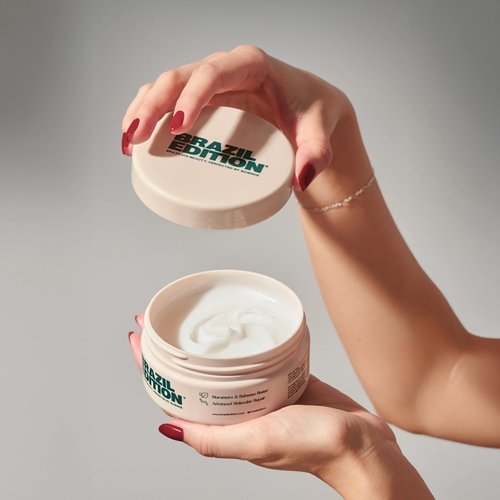 BRAZIL EDITION Restorative Peptide Hair Mask – Deep Repair in 2 Minutes, Hydration & Shine, Murumuru & Babassu Butters, Hyaluronic Acid, Strengthens & Smooths Damaged Hair (7 oz)