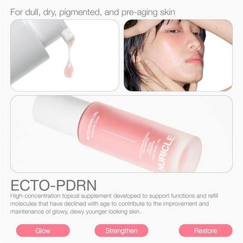ECTO-PDRN Anti-Aging Serum - 10% Extreme Dose with Vegan PDRN, Ectoin & Panthenol | 30ml