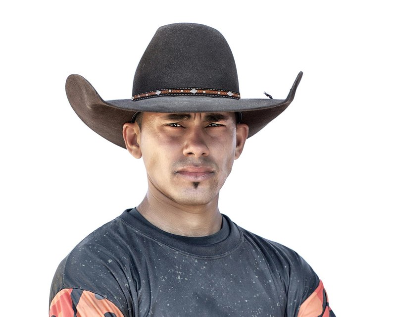 Western Hat Band with Buckle – Black and Brown Faux Leather with Silver Conchos and Stud Accents – Adjustable Cowboy Hat Accessory for Men and Women