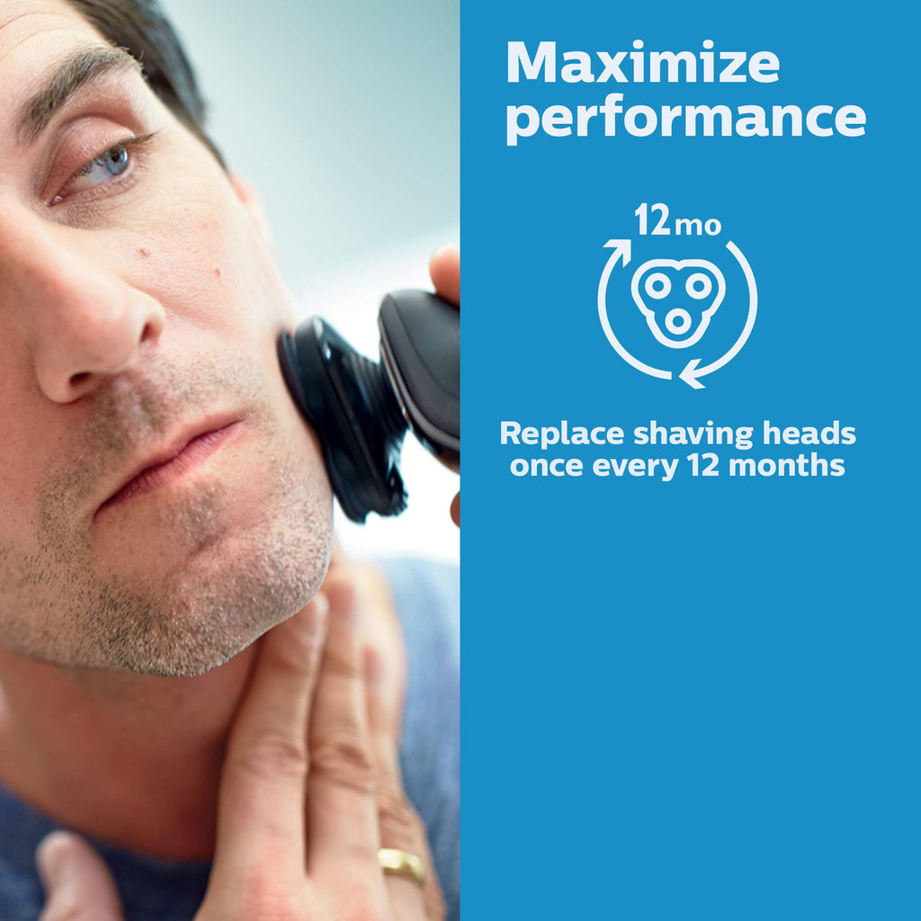 Philips Replacement Head for Series 5000 Shavers,SH50/52,(Pack of 3)