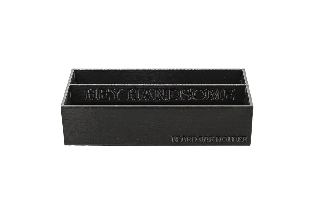 Mat's Beard Bar® & Holder Set - (V1.0) - Made in USA - Clean Up Beard Trimmings from Sinks and Countertops After Shaving - Best Gifts For Men