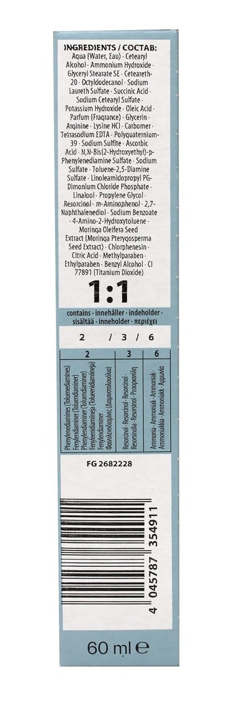 Schwarzkopf Igora Royal Permanent Hair Color - 10-21 Ultra Blonde Cendre Beige Highlift