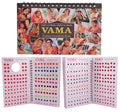 VAMA Fashions Plain Round Kumkum Forehead Indian Sticker Small Bindis Bindiya Spiral Bindi Book Mini Size for Women (948 - Small Bindi Booklet) Mini Sizes 4-6Mm Multicolour