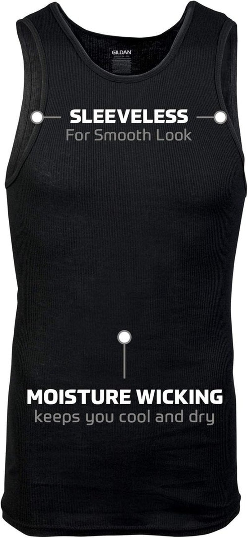 Gildan Men's A-Shirts | Comfortable Multipack Tank Tops for Everyday Wear