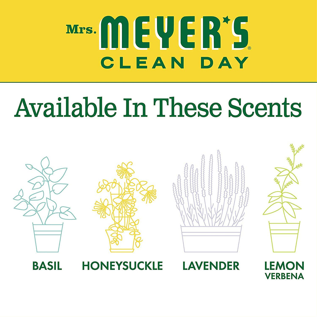 MRS. MEYER'S CLEAN DAY Liquid Dish Soap Refill, Honeysuckle, 48 fl. oz