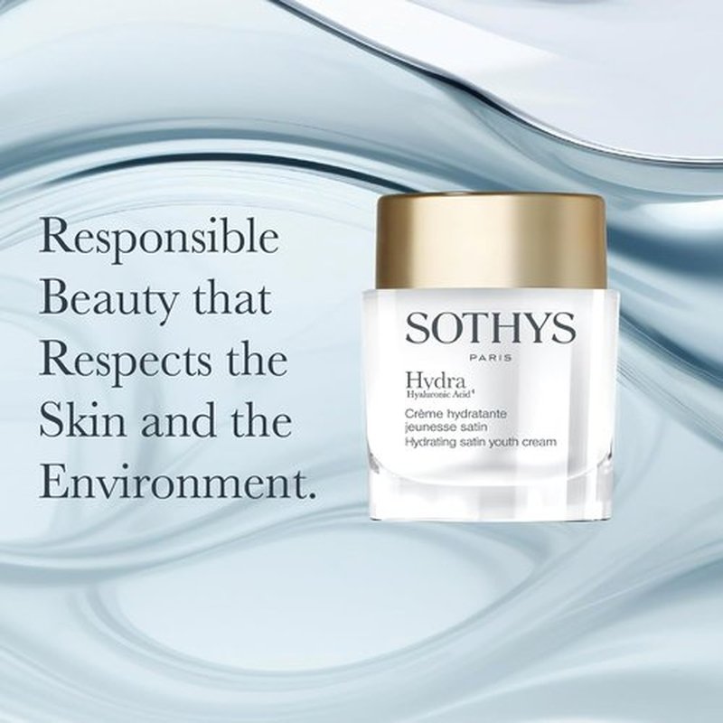 SOTHYS Hydrating Satin Youth Cream - Daily Face Moisturizer with Hyaluronic Acid for Normal/Combination Skin