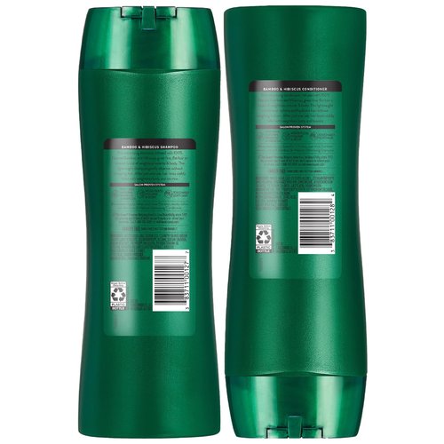 Suave Shampoo and Conditioner Set, Bamboo & Hibiscus – Volumizing Hair Products for Flat and Fine Hair, 12.6 Oz Each