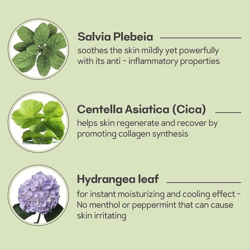 Salvia Green Multi Soothing Gel - Hydrating Relief for All Skin Types | 100ml