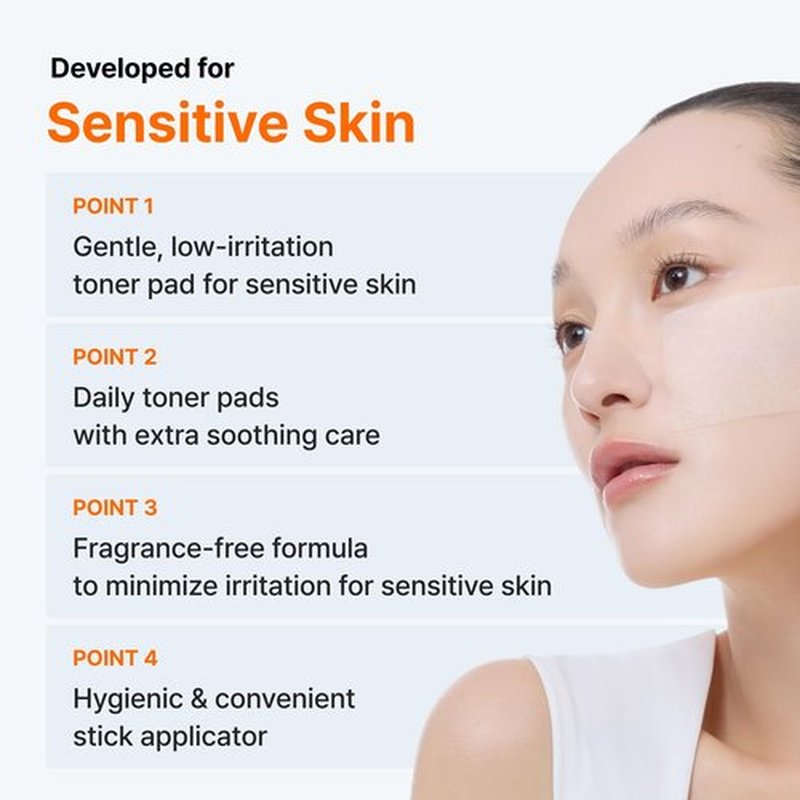 DearKlairs Freshly Juiced Vitamin Toner Pads, TikTakTok Easy Pick & Stick, Makeup Prep, Liposomal Glutathione, Easy-split, Glow, Glass Skin, Exfoliation, 80 pads