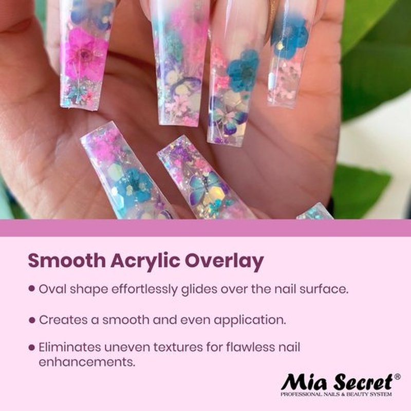 Nail Brushes with Kolinsky Squirrel Hair by Mia Secret Store