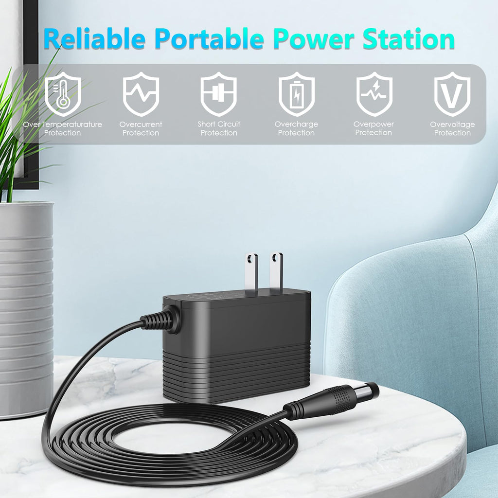 26.5V Charger for 22.2V Lithium-lon Battery Vacuum Cleaner Compatible with Homeika H016 HA016 and Ealken VG3 Cordless Vacuum Cleaner Adapter Power Cord