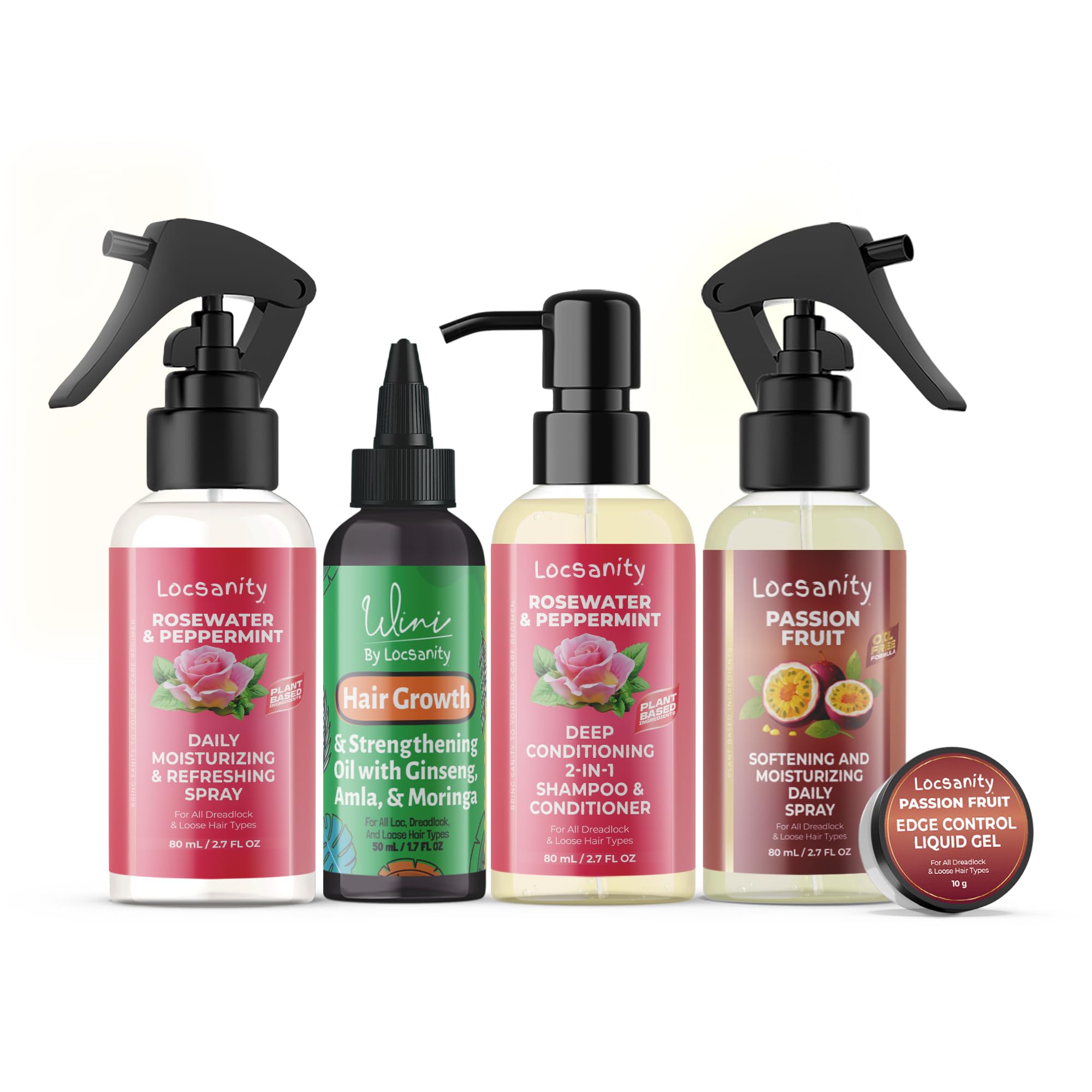 Locsanity Natural & Organic Loc Care Essentials Mature Locs Travel Kit