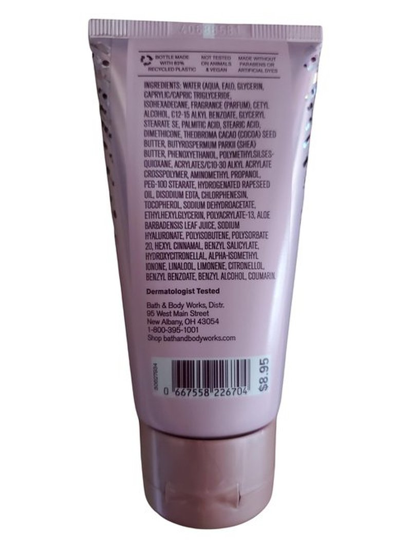 Bath & Body Works Travel Size Ultimate Hydration Body Creams: Thousand Wishes, Into the Night, Champagne Toast 2.5 Ounces Set of 3