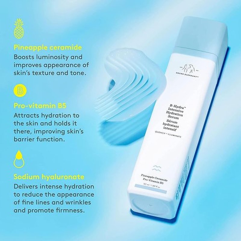 Drunk Elephant C-Firma Fresh Day Serum & B-Hydra Intensive Hydration Serum - Firming, Brightening Duo for All Skin Types (1.69 Fl Oz)