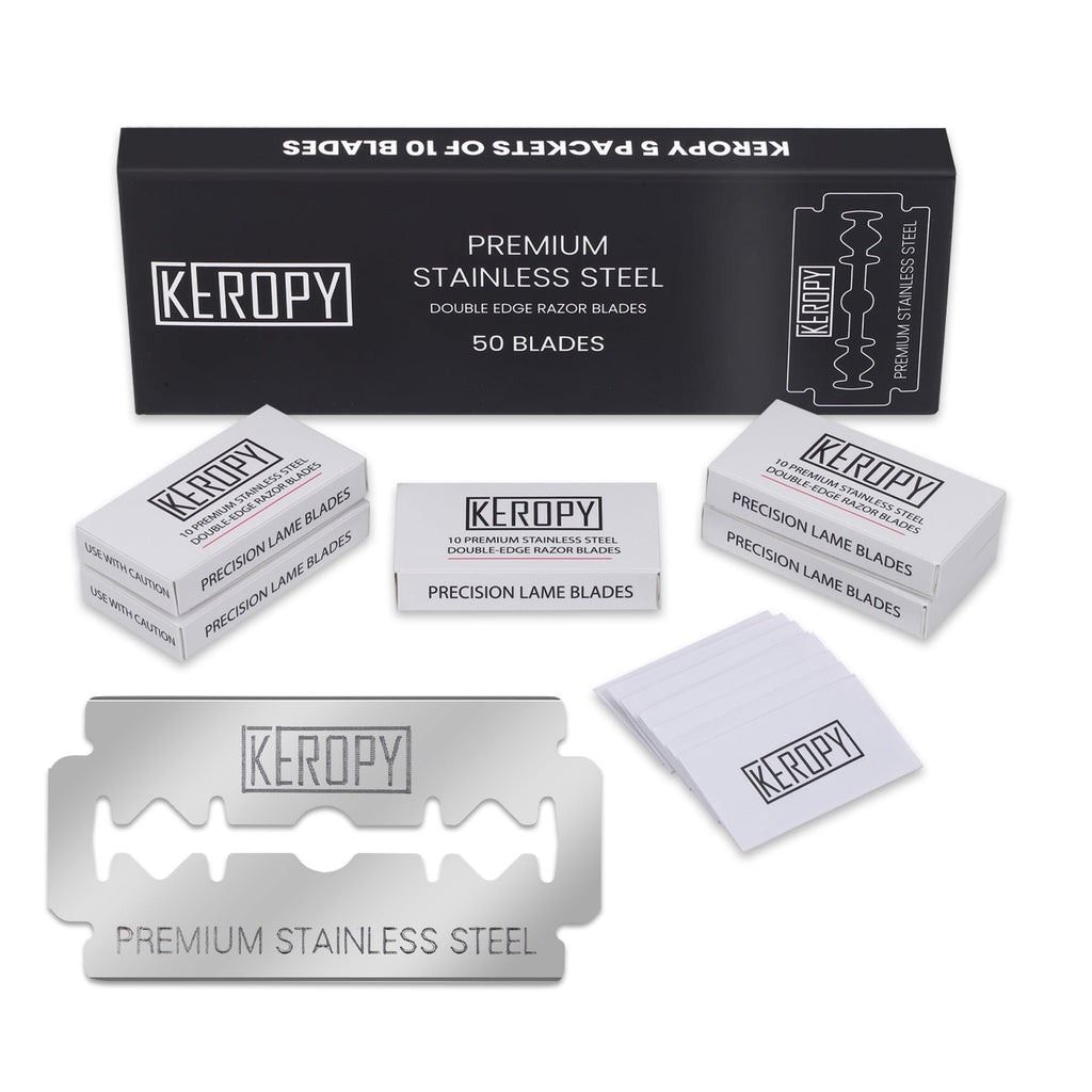 KEROPY 50 Safety Razor Blades