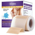 Silicone Scar Sheets, Silicone Scar Tape, Scar Tape for Keloid Bump Removal, Reusable Silicone Scar Strip for C-Section, Keloid, Surgery, Burns, Acne Scar et(1.6”x120”Roll-3M)