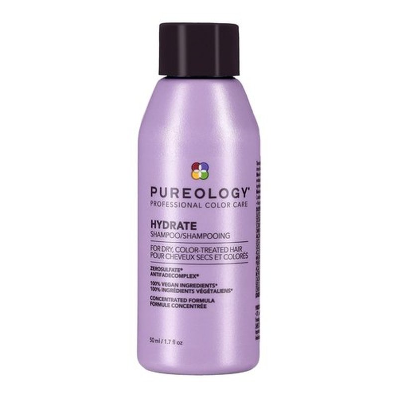 Pureology Hydrate Shampoo - Moisturizing Formula for Dry or Color-Treated Hair | Vegan & Sulfate-Free