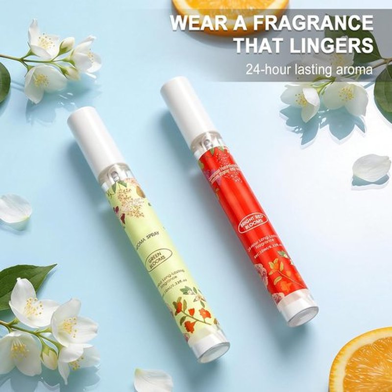 Skiennix Women's Perfume Set - 5 Pack Mini Travel Size Floral Fragrances | Long Lasting Gift Idea