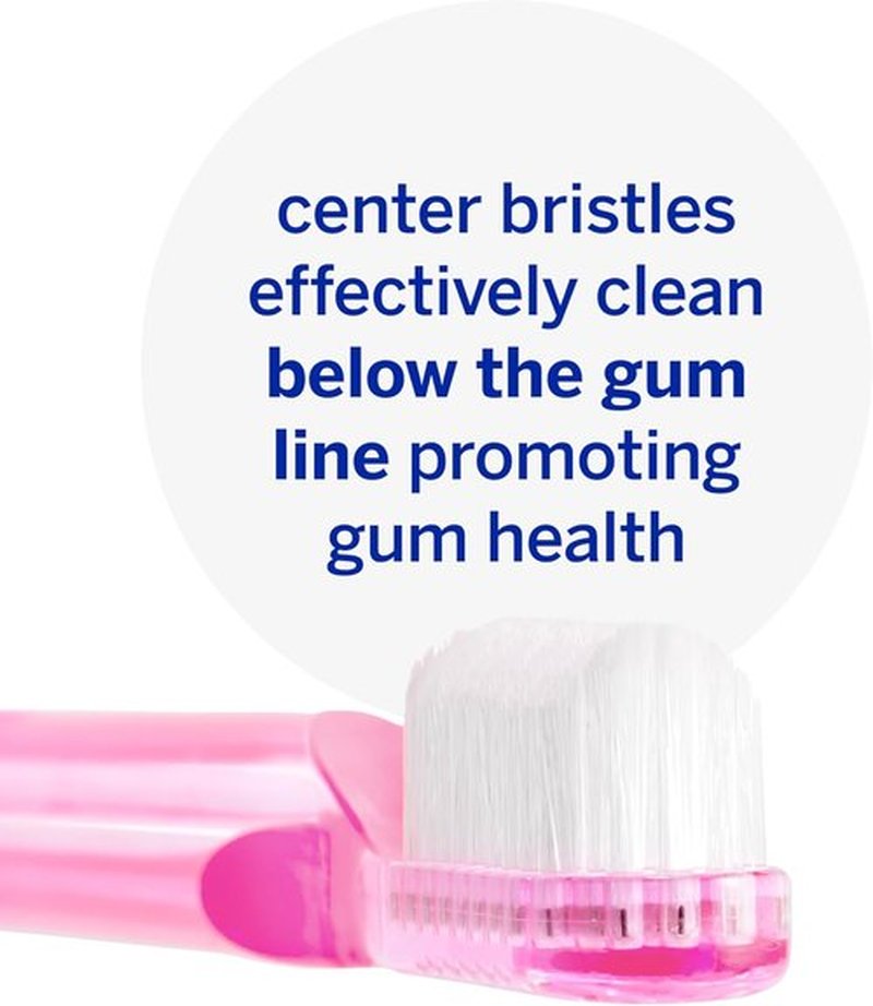 Supersmile 45° Patented Toothbrush - Innovative Design for Superior Cleaning | Pink, 2 Count